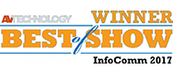 AV Technology Best of Show 2017 logo